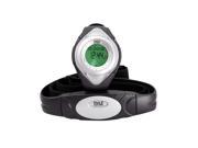 Pyle Heart Rate Monitor Watch W Minimum Average Heart Rate Calorie Counter and Target Zones Silver Color