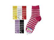 Bulk Buys Kids Multi Color Wool Hi cut argyle 6 8 Flat Crew Fashion Dress socks pack of 36