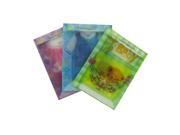 Teddy Bear Kids Clothes Design Transparent Gift Wrapping Baby Bags Assorted Medium Size Pack of 24
