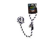 Home Indoor Pet Dog Chewing Playing Knotted Rope Exercise Fun Toy Game Pack of 24