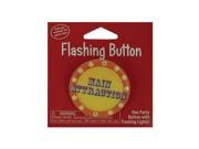 Bulk Buys Decorative Flashing Button Party Accessory 199930 Pack of 24