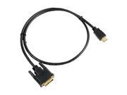 PyleHome 3FT HDMI Male To DVI Male Cable