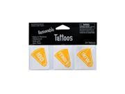 Bulk Buys Body Face WaterProof Removable 24Pk Yellow Tattoos Case Of 24