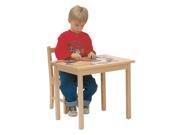 Steffywood Home Classroom Preschool Kids Maple Writing Art Activity Play Table 18 X24 X 20