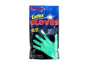 Bulk Buys Indoor Outdoor Hospital Drive Safety Latex Green Gloves 12 Pack