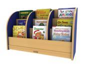 ECR4Kids Indoor Kids Colorful Essentials Toddler Single Sided Blue Book Stand