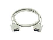 Monoprice 6ft DB15 M M 1 1 Molded Cable Beige