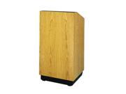Da Lite The Lexington Lectern 25 Table Standard Laminate Rectilinear Design With Storage Shelf