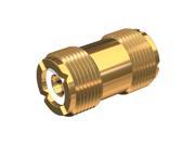 Shakespeare PL 258 G Barrel Power PL 259 Ended Cable Connector Gold Plated