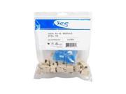 MODULE CAT 5e HD 25 PK IVORY