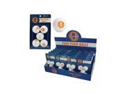Bulk Buys Indoor Games Table Tennis Sports Illinois Ping Pong Balls Countertop Display Case Of 24