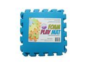 Bulk Buys Interlocking Foam Kids Playroom Play Activity Mat Blue Pack Of 4