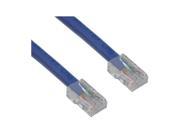 Cable Wholesale Electronics Cat5e Blue Ethernet Patch Cable Bootless 4 Foot