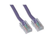 Cable Wholesale Electronics Cat5e Purple Ethernet Patch Cable Bootless 2 Foot