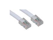Cable Wholesale Electronics Cat5e White Ethernet Patch Cable Bootless 2 Foot