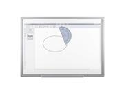 Moore 48x 67.5x1.25 OneBoard Interactive Off White School Classroom Marker Board