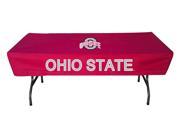 Rivalry Sports College Team Logo Ohio State 6 Foot Table Cover