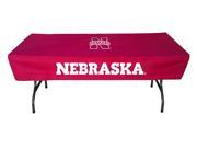 Rivalry Sports College Team Logo Nebraska 6 Foot Table Cover