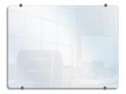 Offex Wall Mounted Glass Board 40 W x 30 H