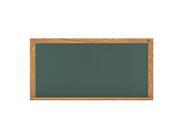 Marsh Office Message Holder 48x120 Green HPL Chalkboard With Oak Trim