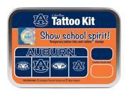 Clearsnap School Auburn University Sports Logo Colorbox Tattoo Kit Orange Blue