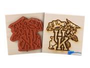 Clearsnap School College University of Kentucky Wood Mount Rubber Stamp