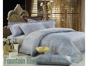 Jacquard Luxury Linens Queen Bedding Duvet Cover Set Dolce Mela DM448Q
