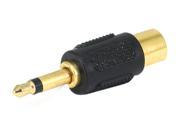 Monoprice 3.5mm Mono Plug To RCA Jack Adaptor Gold Plated