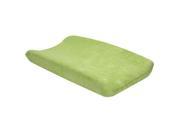 Trend Lab Coral Fleece Nursery Baby Diaper Soft Changing Pad Cover Sage Green