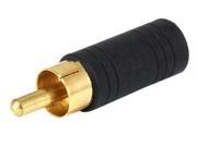 Monoprice RCA Plug To 3.5mm Stereo Jack Adaptor Gold Plated
