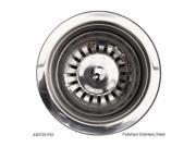 ALFI Brand ABST35 PSS Polished Stainless Steel 3 1 2 Basket Strainer Drain