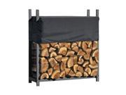 ShelterLogic 4 ft. 1 2 m Ultra Duty Firewood Rack with Cover