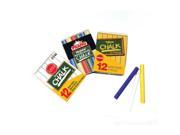 Marsh Office School Chalk Assorted Colors 12 sticks per box