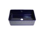 Whitehaus Sink W An Athinahaus F.Apron 1 Side Fluted F.Apron Opp Side WHFLATN3018 Blue