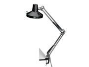 Alvin Home Indoor Office Art Craft Draft Black Swing Arm Combination Lamp