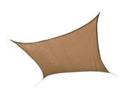 Shelter Logic Outdoor Party Patio Lawn Garden Sun Shade Sail Square 16 x 16 Sand