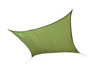 Shelter Logic Outdoor Party Patio Lawn Garden Sun Shade 12 ft. 3 7 m Square Shade Sail Lime Green 230 gsm