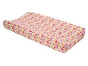 Trend Lab Nursery Changing Pad Cover Dr. Seuss Pink Oh The Places You Ll Go