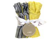 Trend Lab Kids Baby Bouquet 4 Pack Bib Hello Sunshine