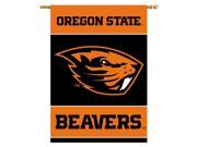 BSI Indoor Outdoor Sports Banner Oregon State Beavers 2 Sided 28 X 40 Banner With Pole Sleeve