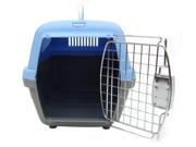 YML Group Home Indoor Pet Decorative Small Plastic Carrier for Small Animal Blue