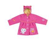 Kidorable Kids Children Outwear Lucky Cat PU Coats Size 4T