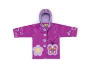 Kidorable Kids Children Outwear Butterfly PU Rain Coats Size 2T