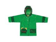 Kidorable Kids Children Outwear Frog PU Coats Size 4T
