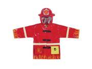 Kidorable Kids Children Outwear Red Fireman PU Coats Size12 18 Months