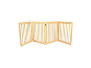 Dynamic Accents Legacy 4 Panel Portable Indoor Outdoor Pet Gate Fence