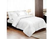 Veratex Home Indoor Bedroom Supreme Stn 300Tc Down Alternative Comforter Twin White