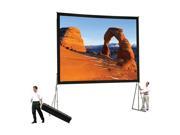 Da Lite Dual Vision Front and Rear Projection Fast Fold Screen System 10 x 13 Area 9 x 12