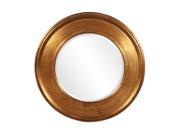 Howard Elliott Home Accent Decorative Valor Gold Mirror