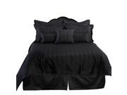 Veratex Home Decorative Bedding Collection Braxton Boudoir Pillow Boudoir Black